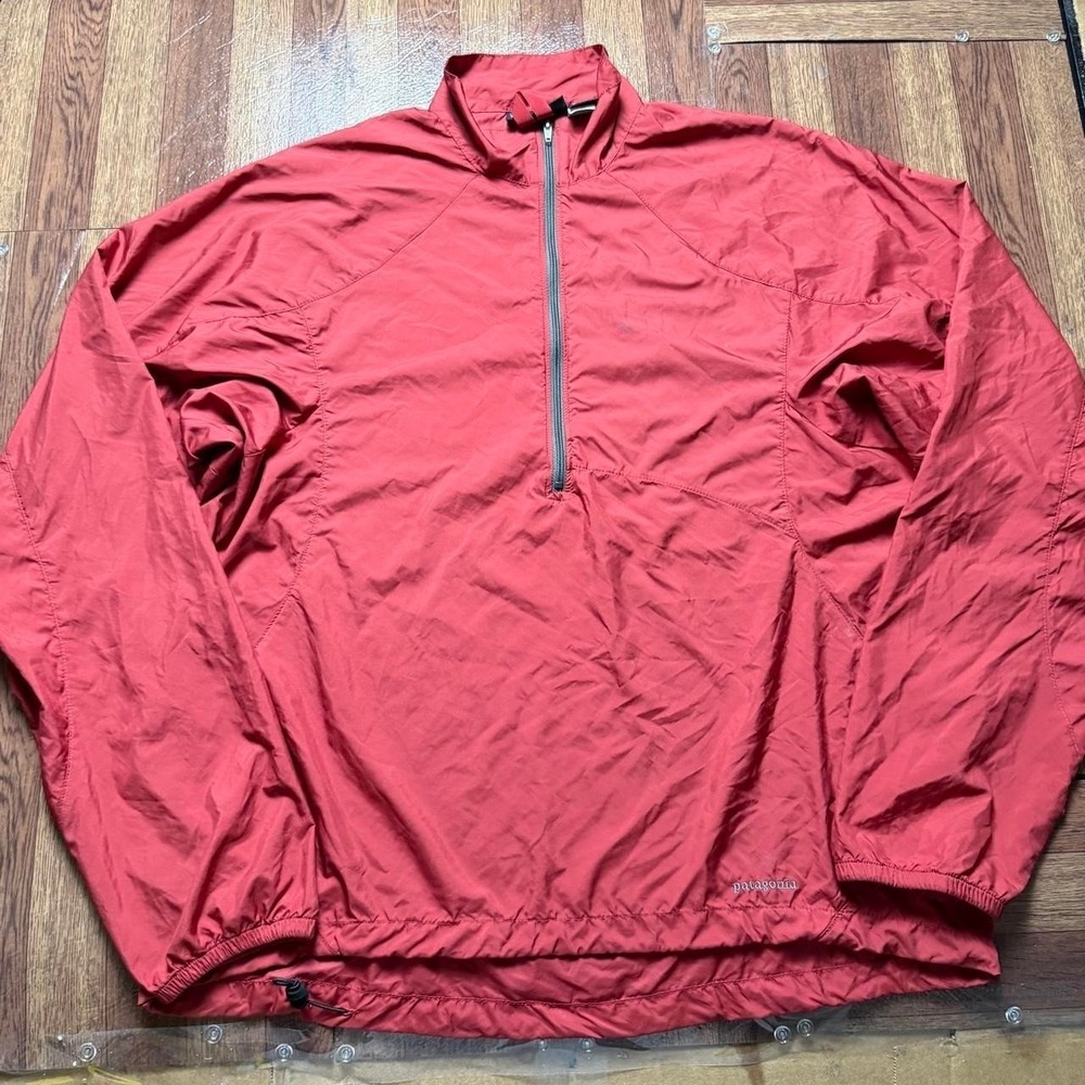 Patagonia Vtg 90's Running Wind Helium Quarter Jacket Medium FLAW